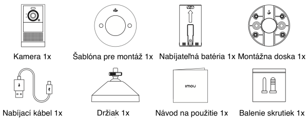 Wifi kamera Dahua Imou Cell 2 4Mpx IPC-B46LP na batérie - Image 6